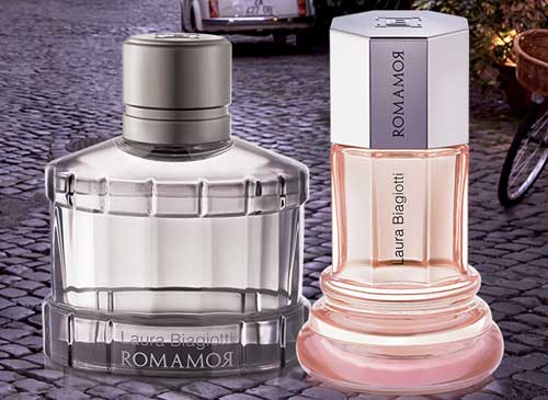 Laura Biagiotti Romamor & Romamor Uomo flakony